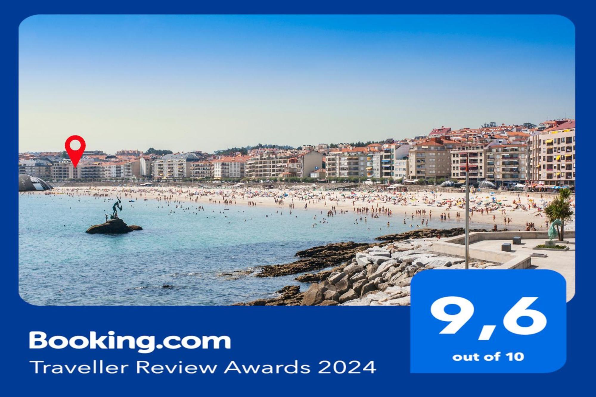 Apartamento Vicano - Playa Silgar Sanxenxo Esterno foto